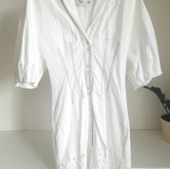 AJE Ada Broderie Dress - Picture 5 of 8